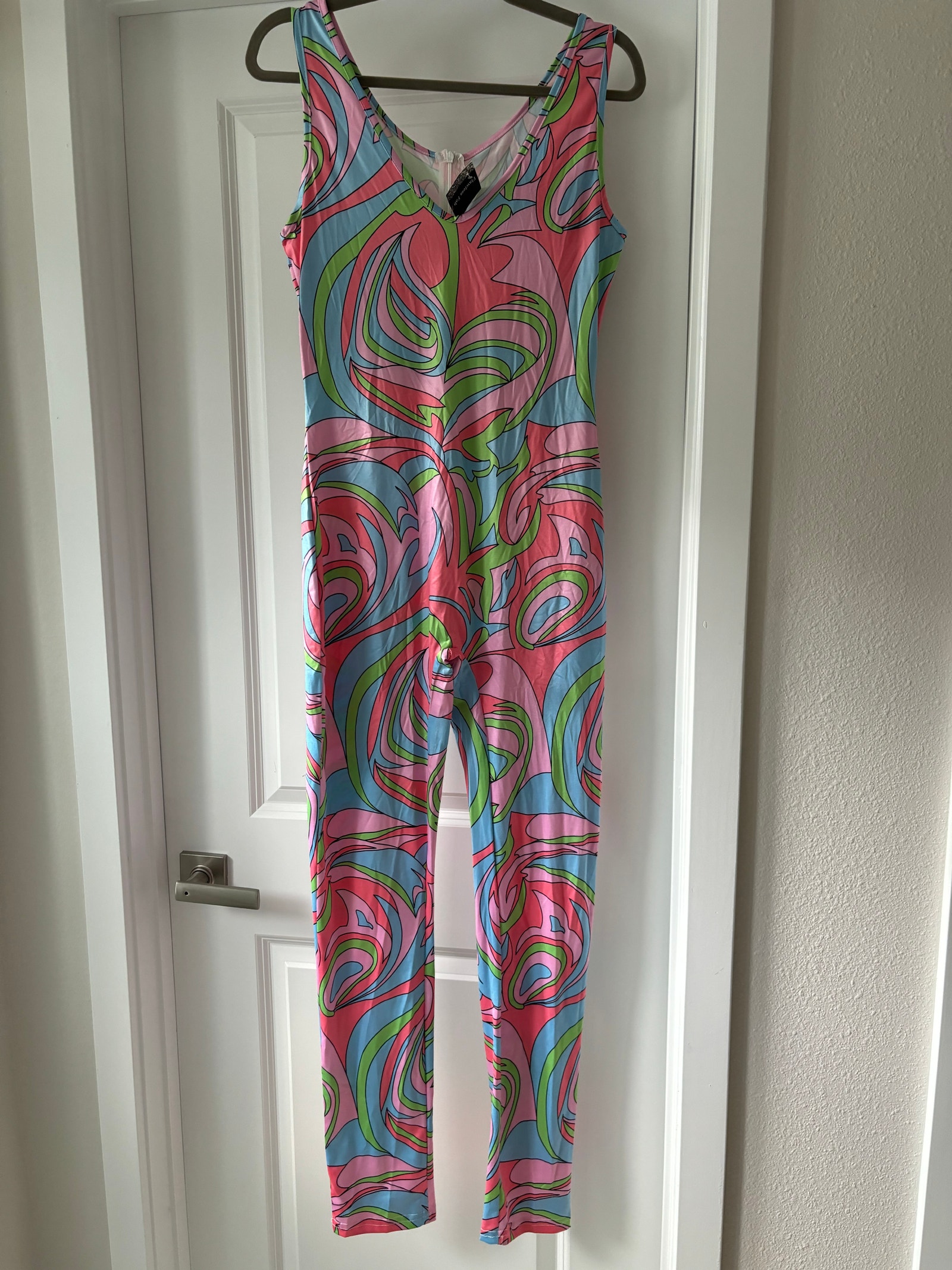 Psychedelic Bright Women’s Jumpsuit Size Medium Nwt